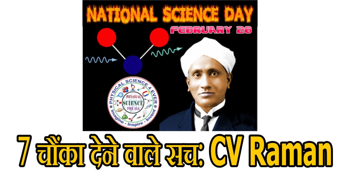 CV Raman science day